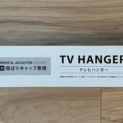 【未使用】LABRICO テレビハンガー 壁掛け用 ブラックの画像