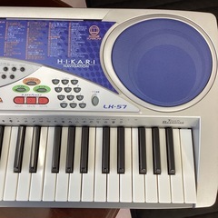 美原店 CASIO カシオ LK-57 光ナビゲーション キーボード 電子ピアノ  鍵盤 楽器の画像