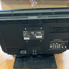 TOSHIBA REGZA 22型テレビの画像