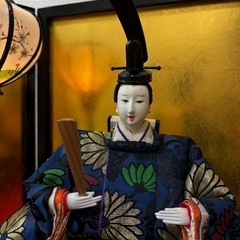 【美品】宮内庁御用達【吉徳大光】天翔龍　雛人形セット　ぼんぼり光りますの画像