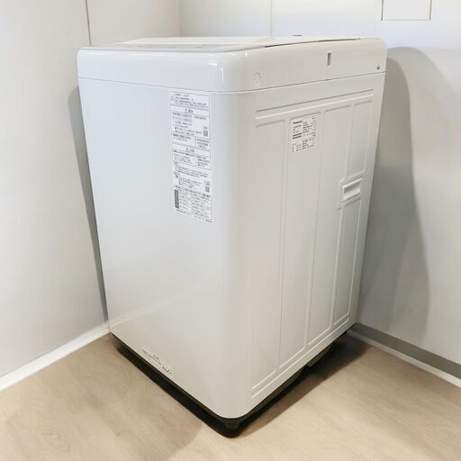 24C806_ジB【2022年製】Panasonic パナソニック 5.0kg全自動洗濯機 NA-F5B1 全自洗 縦型タイプ 美品 現状品 中古