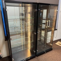 LED付き 強化ガラス ショーケース