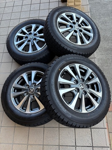 スタットレスタイヤ+トヨタ純正ホイール