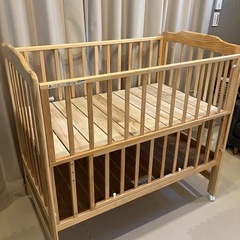 【美品】KATOJI ハイシートベビーベッド