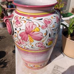 イタリア製 マヨルカ焼 傘立て