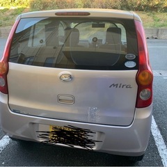 ダイハツミラー　年式　2012の画像