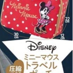 ゼクシィ付録 ミニーマウストラベルポーチの画像