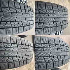 バリ溝 215/60R17 PCD114.3 IN 38 アルファード ヴェルファイア YOKOHAMA IG50の画像