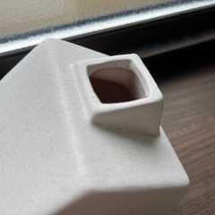 未使用品 インテリア ハウス お家 陶器加湿器の画像