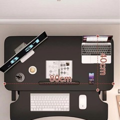 昇降デスク 後付の画像