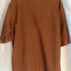 メンズXL 黒　スタンドカラーTシャツ　GUの画像