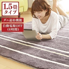 ホットカーペット 1.5畳アイリスオーヤマの画像