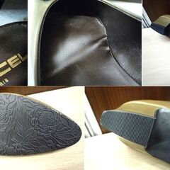 パンプス レディース シューズ ランセル グリーン USED LANCEL 苫小牧西店の画像
