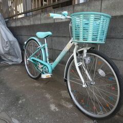 BRIDGESTONE（ブリジストン）エコパル 24インチ EPL401　子供用自転車（女の子用）　管理NO.20241229-2の画像