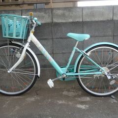 BRIDGESTONE（ブリジストン）エコパル 24インチ EPL401　子供用自転車（女の子用）　管理NO.20241229-2の画像