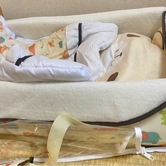 添い寝用　ベビーベッド（新生児の時数回利用）の画像