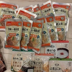 防災食　肉じゃが12袋　安心米4袋
