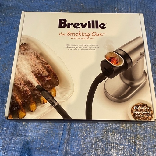 【引き取り限定】スモーキングガン　燻製　Breville BSM600 中古品　美品　札幌　手稲区