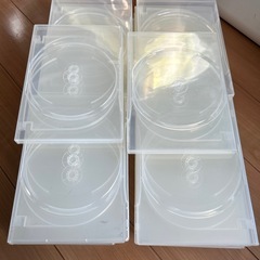 DVDケース中古26個　
クリアの画像