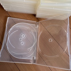 DVDケース中古26個　
クリア