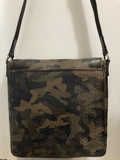 コーチ COACH ショルダーバッグ ハーフトーン カモフラージュメッセンジャー ☆コーチ メンズ COACH シグネチャー カモフラージュ ショルダー