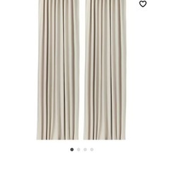 ⭐️1/15まで⭐️IKEA カーテン　ベージュ　(145×20...