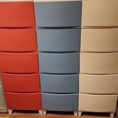【お取引中】チェスト　衣類収納　3つセット