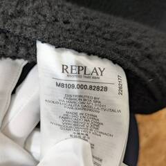 REPLAY  Pコート ブラック 【ジャングルジャングルイズミヤ広陵店】の画像