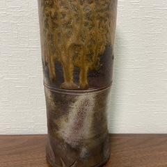 備前焼　花入　陶芸作家　唐桶報徳の画像