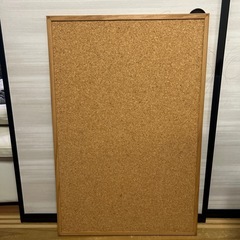 大きなコルクボード（片面だけ日焼けあり）