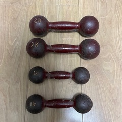 鉄アレイ　2kg・1kg