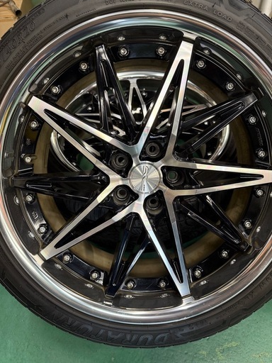 work シュバートSG1 20インチ タイヤセット8.5j +35