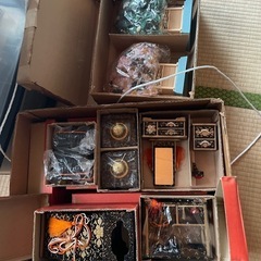 7段飾りの雛人形の画像