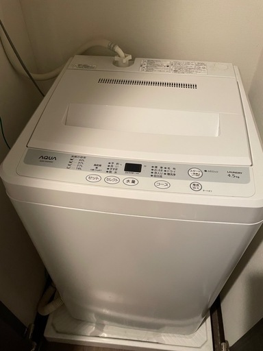 洗濯機(12月30日のみのお取り引き)
