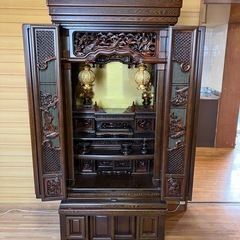 仏壇　鉄刀木