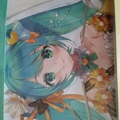 みんなのくじ 初音ミク ビジュアルハンガー