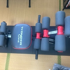 ワンダーコア　ストレッチ　筋トレ　腹筋