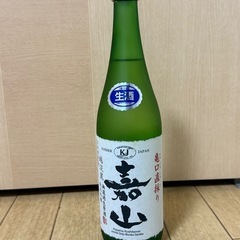 亀口直採り　嘉山　純米吟醸　無濾過生原酒