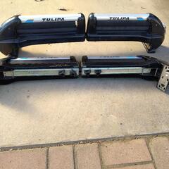 スキー・スノーボードキャリア　TURIPA  デミオ用アタッチメント付きの画像