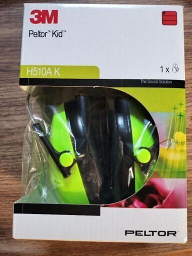 【新品未使用】3M Peltor 子供用 防音 イヤーマフ ヘッドバンド式