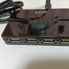 8/31投稿終了します【無料】エレコム USBハブの画像