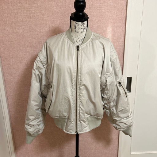 美品　カスタネ　リバーシブル　ブルゾンMA-1ジャケット　アウター