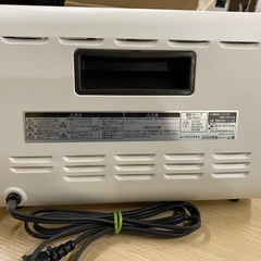 【6L29③】山善 電気ストーブ 2020年製の画像