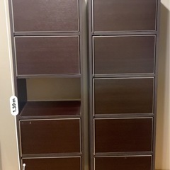 【取りに来ていただける方0円】美品シェルフ