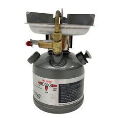 24C807_ジ Coleman コールマン シングルバーナー Unleaded440 STOVE Model440 キャンプ用品 現状品 中古 の画像