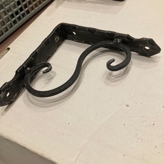 アンティーク調 棚受け金具 4個の画像