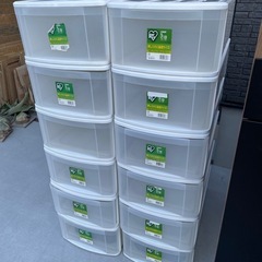 収納ケース　チェストEL 　年内中　12個まとめて　アイリスオーヤマの画像