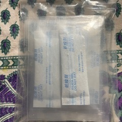 無料です。差し上げます。シリカゲル