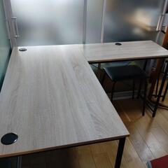【あげます】L字型デスク オフィス家具