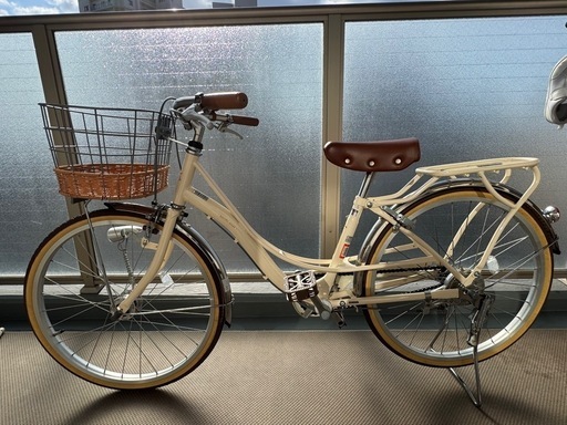 中古自転車(子供用) Feerique Jr クリーム色 22インチ 兵庫県